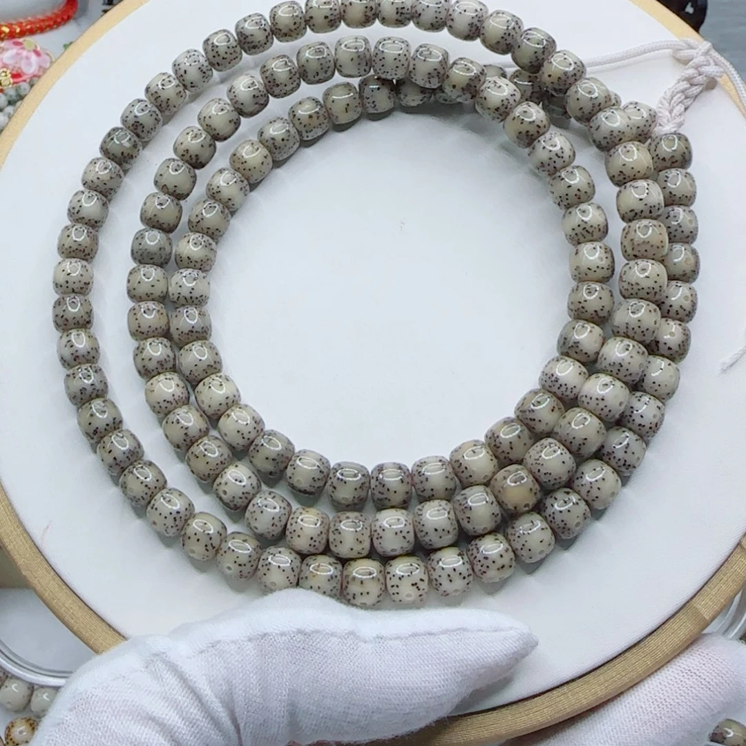 手串星月菩提冰糖8×7-108同枝果a1