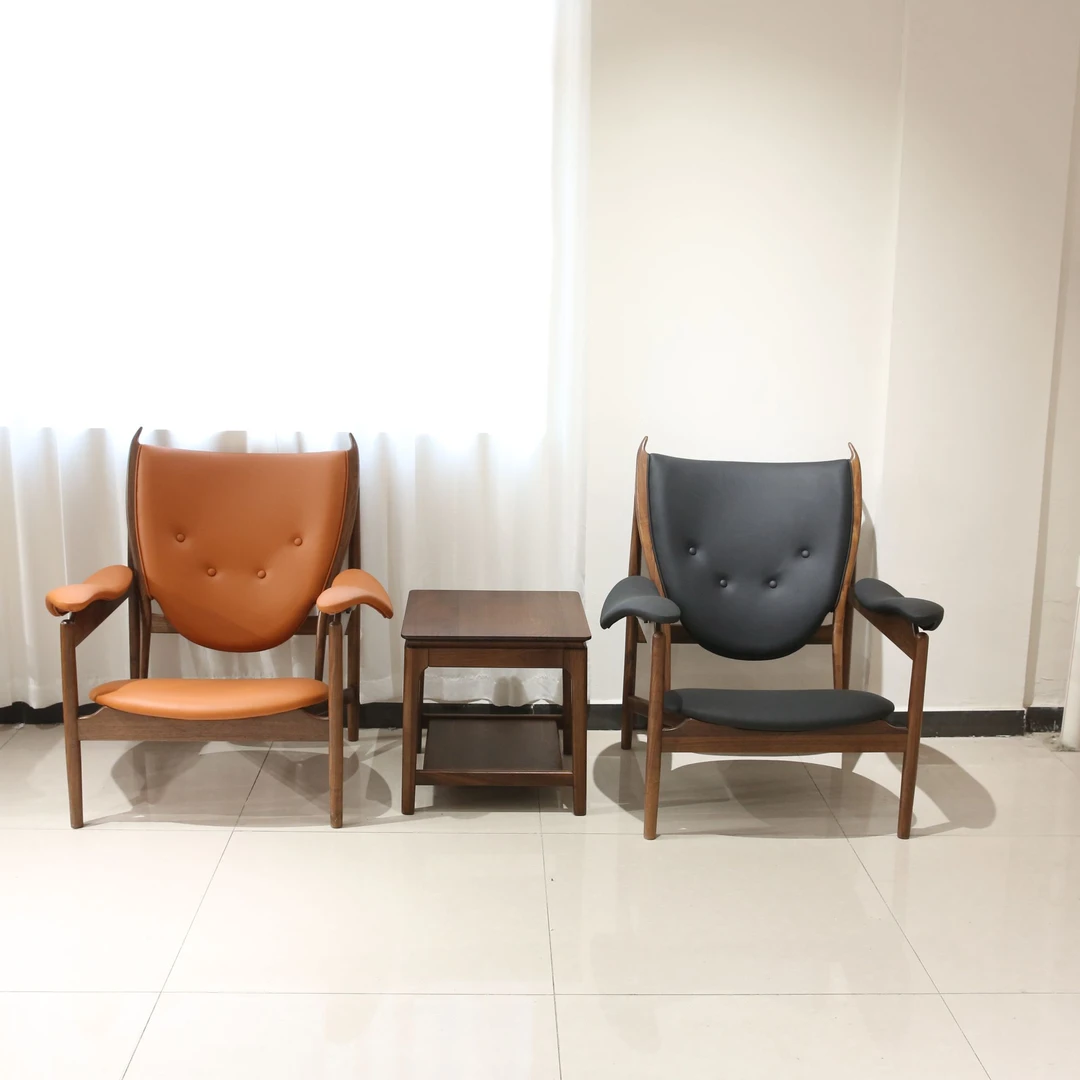 北美黑胡桃沙发椅酋长椅