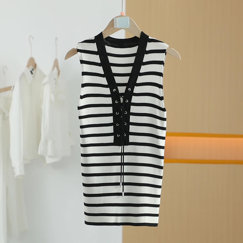 【唐长老自营】货号5021女装春秋新款时尚百搭背心M