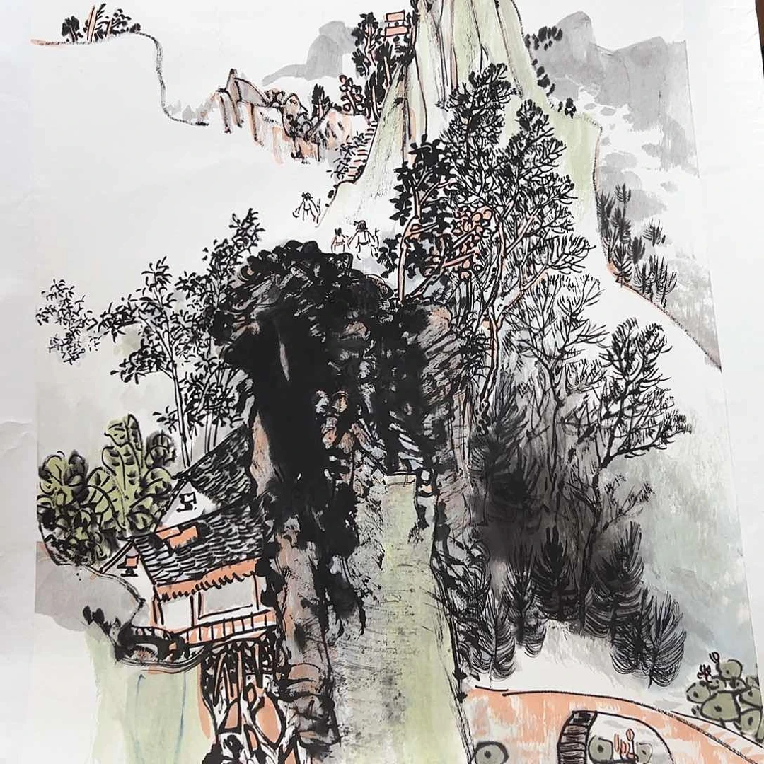 国画书法作品欣赏。书法