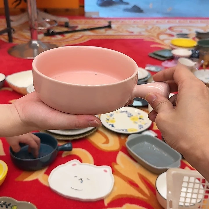 碗景德镇陶瓷双耳碗