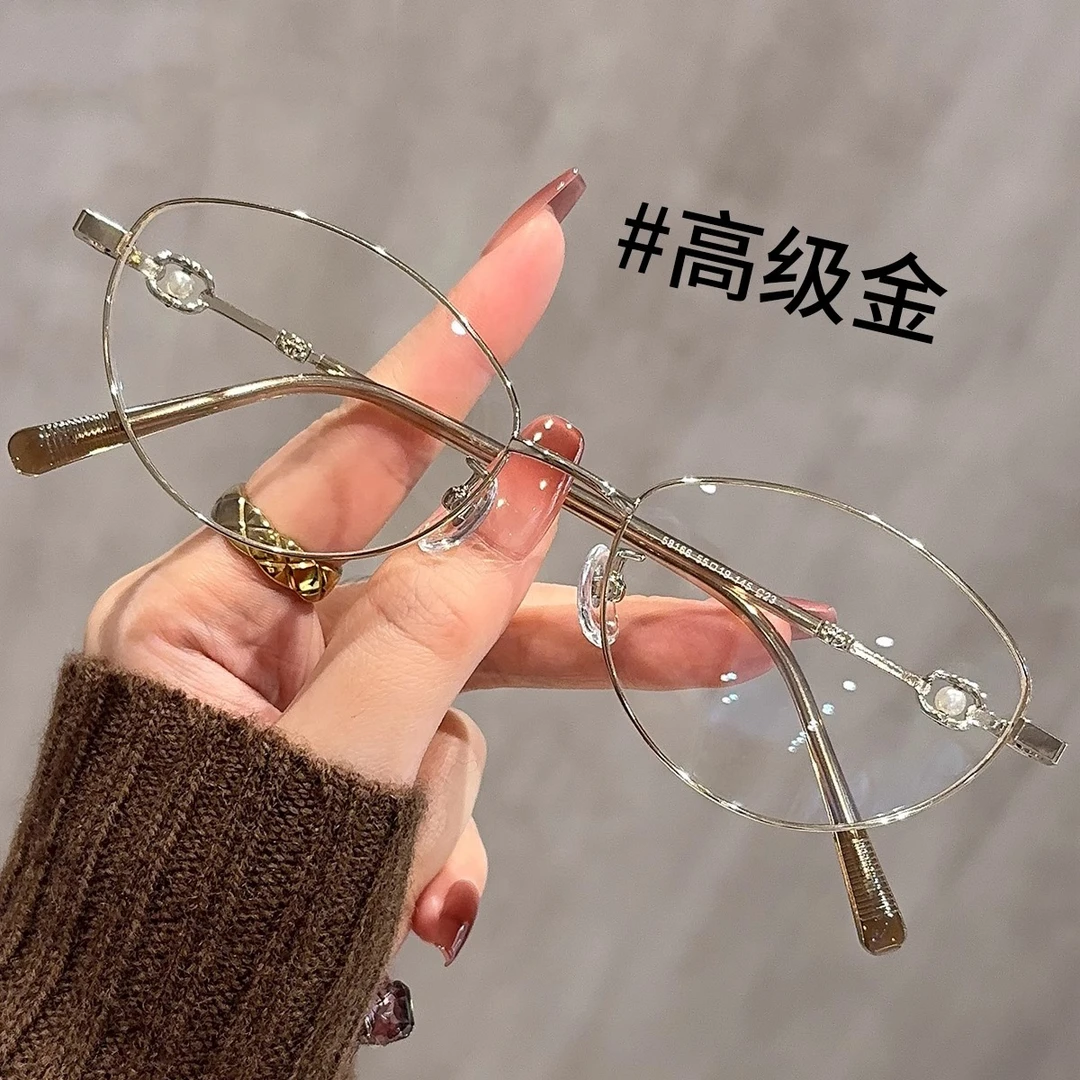 高档老花眼镜女时尚洋气减龄显年轻40-50到60岁防蓝光护眼老花镜