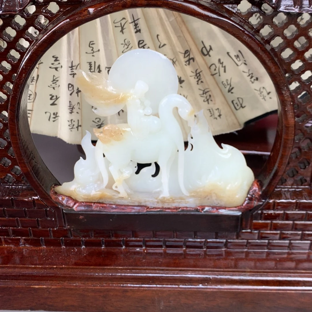 和田玉摆件未镶嵌好*音付尾款五千四