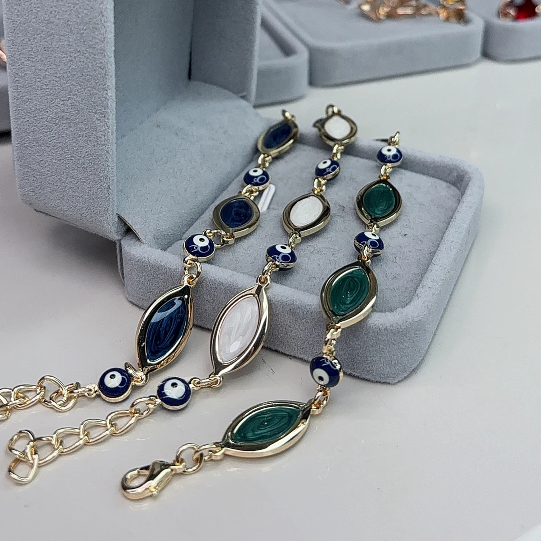 铜合金手链 设计款镀金时尚手链