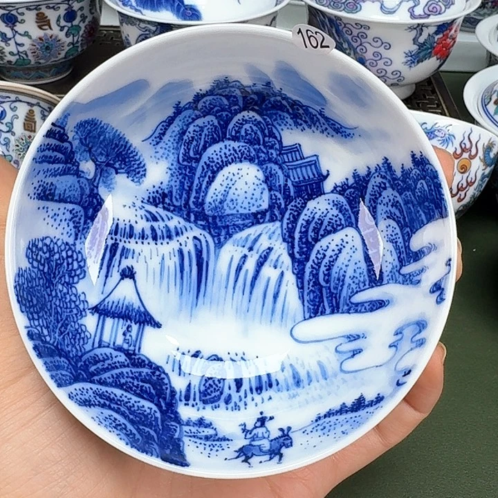 沙沙手工手绘茶具162