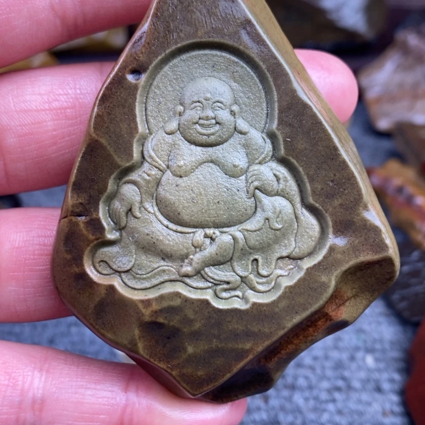 【闪购商品】原石雕刻手把件
