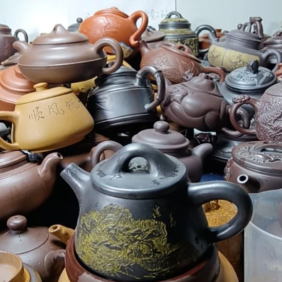 茶壶紫砂宜兴原矿石黄柴烧手工250cc紫砂壶