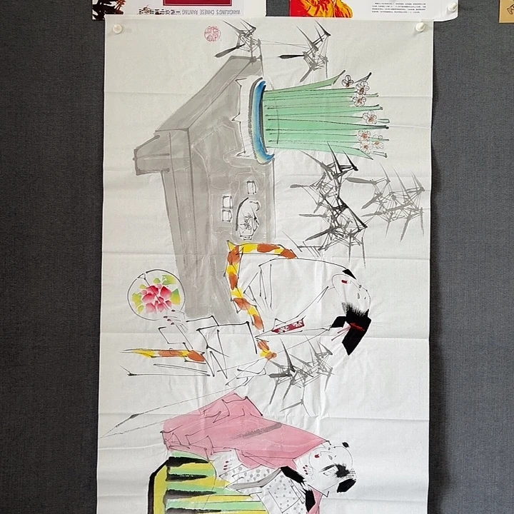 纯手绘作品年画优惠链接