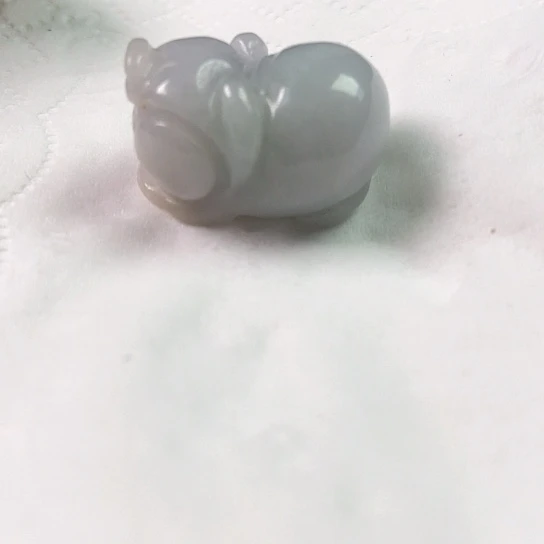 专***水翡翠未镶嵌颈饰吊坠