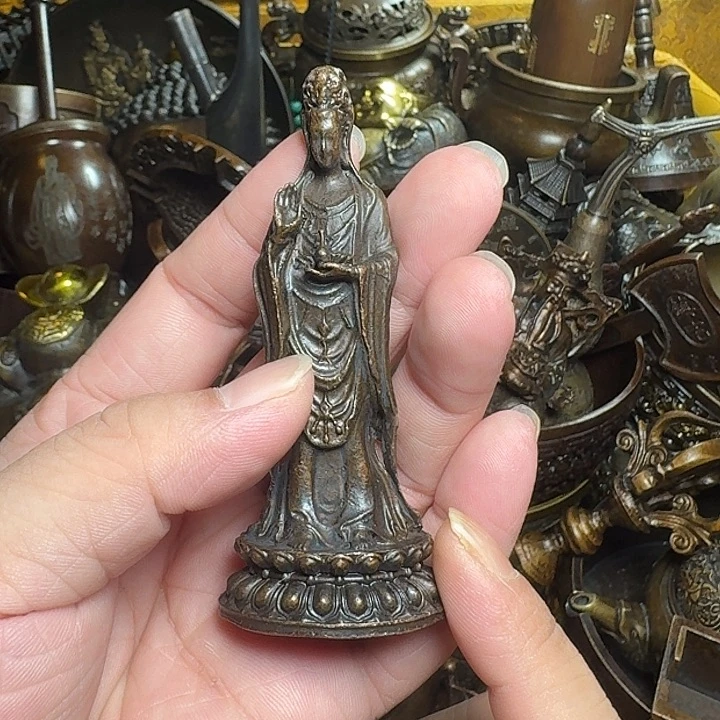 铜器摆件收收藏藏
