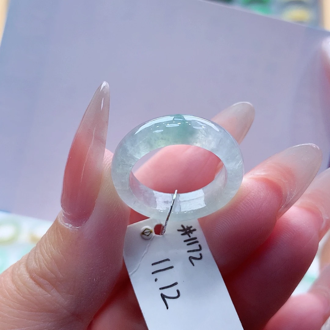 翡翠未镶嵌戒指缅甸A货