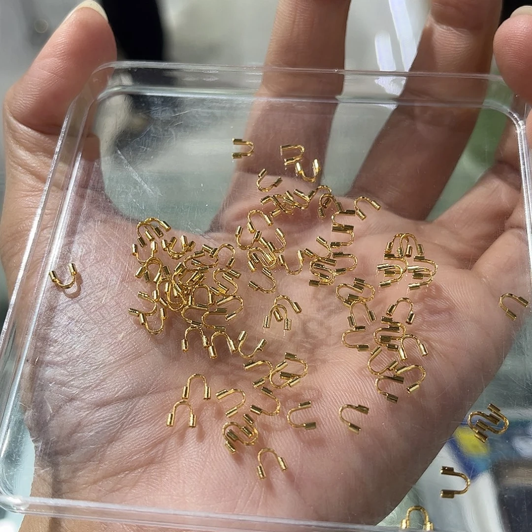 U型钛钢扣 18k。 200个