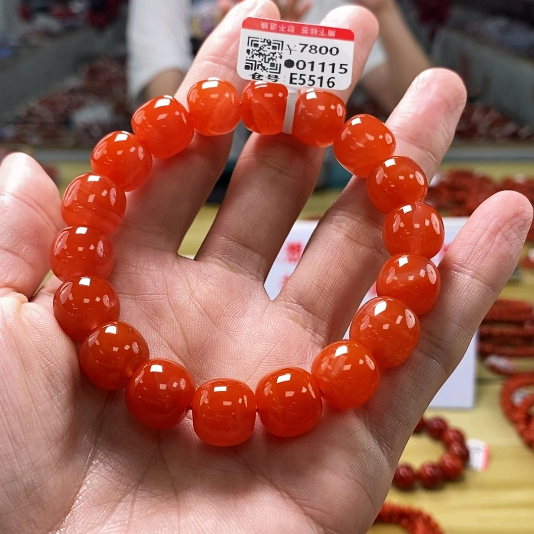 南红玛瑙12+mm  多样性发一未镶嵌