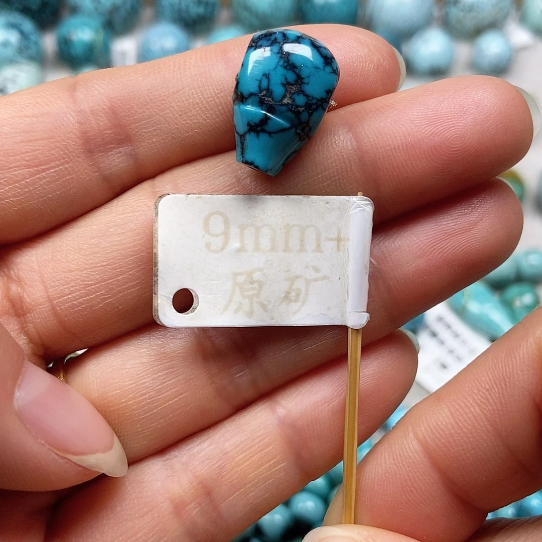 未镶嵌绿松石珠宝半成品