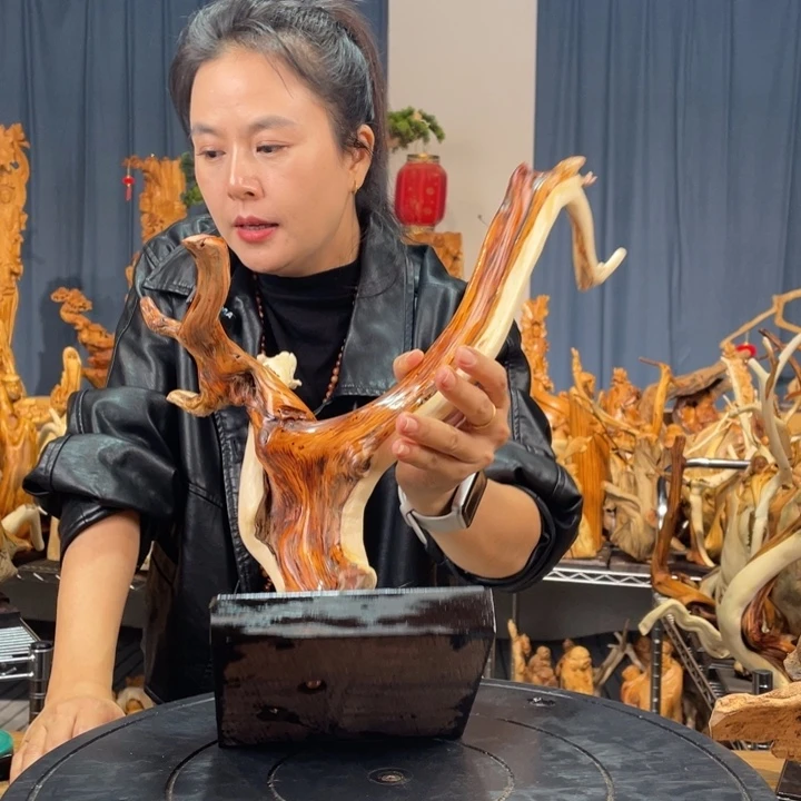 柏木（崖柏）随型飘枝