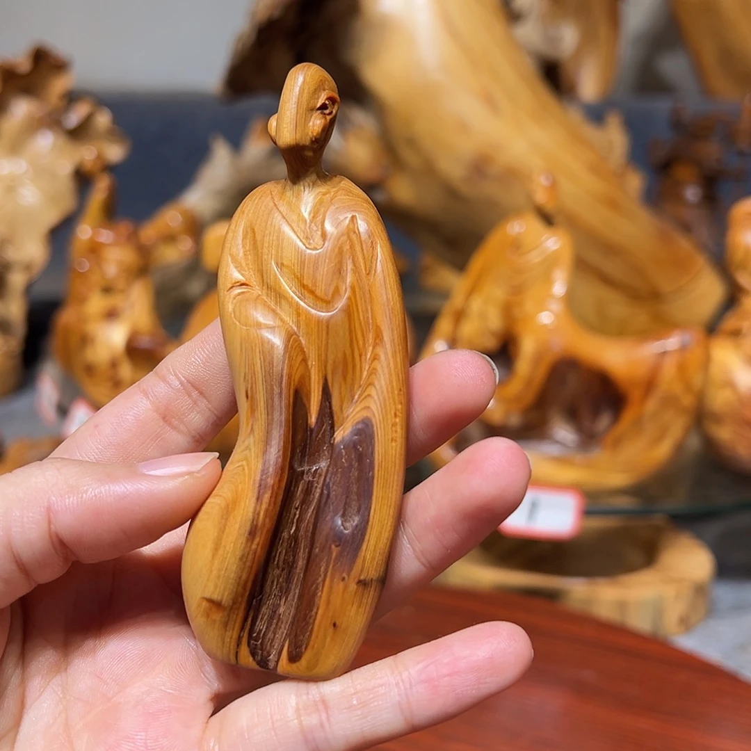 柏木（崖柏）崖柏木手把件摆件