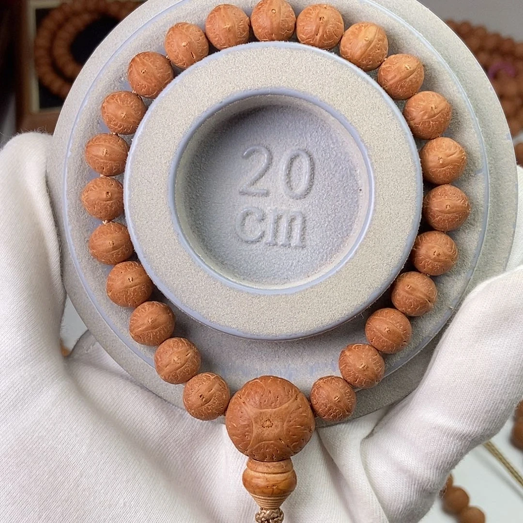 手串凤眼菩提尼泊尔凤眼实心红皮10