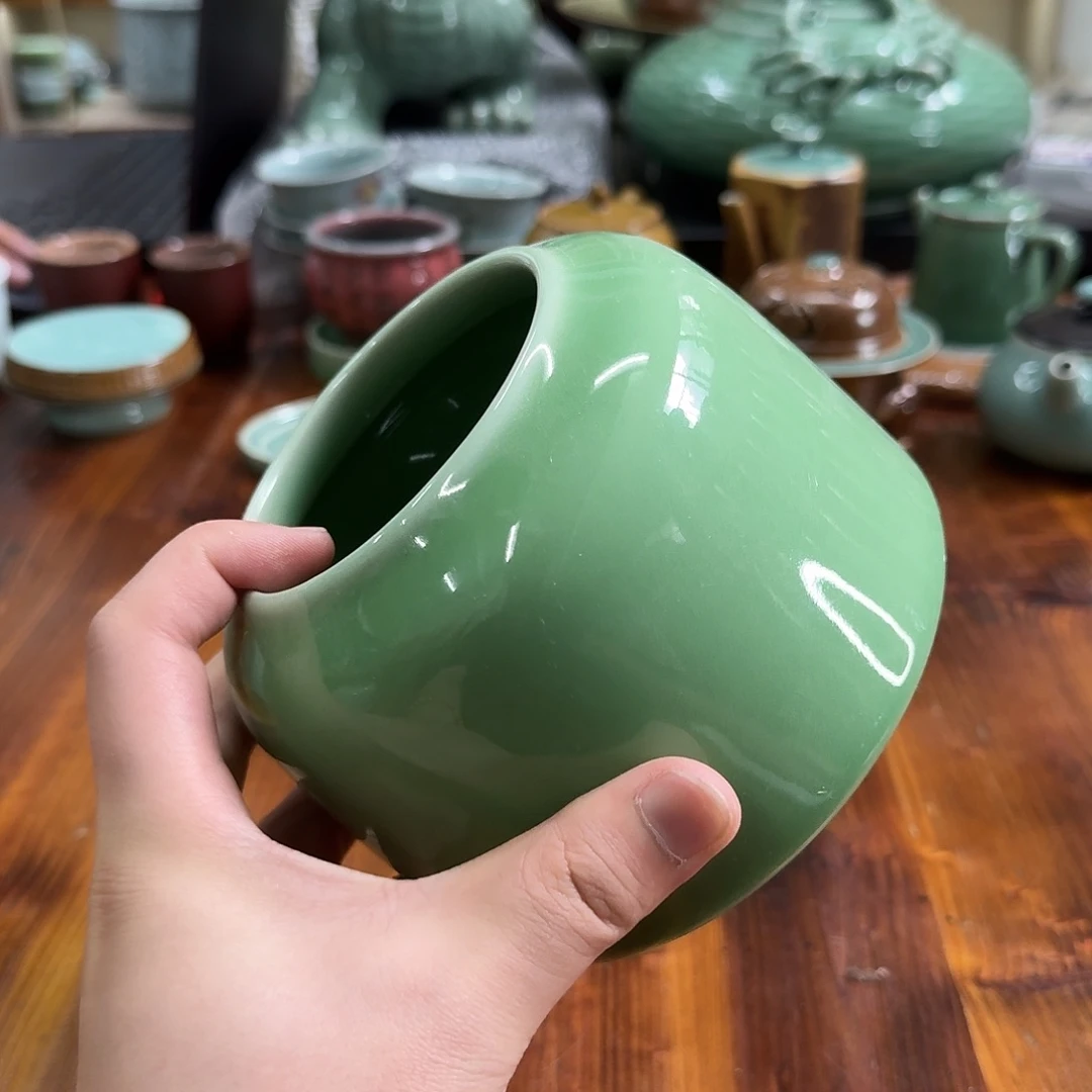 小仲青瓷茶器微瑕8416