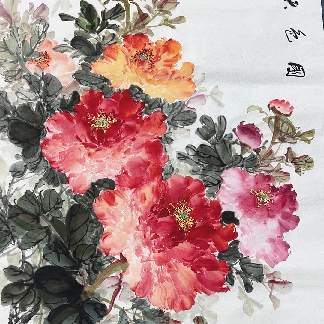 国画国画作品宣纸纯手绘