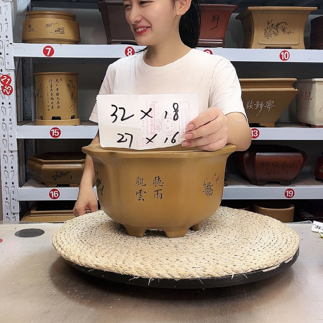 紫砂花盆紫砂花盆
