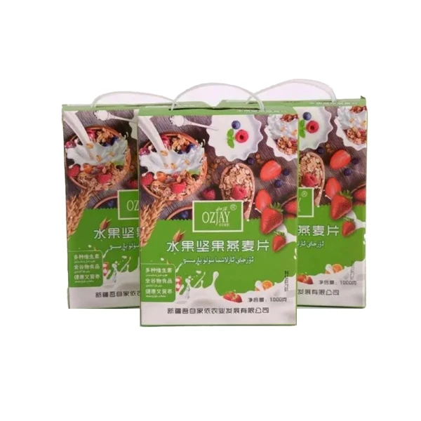 [石油甄选]独库情吾自家依水果坚果燕麦片 1000克/盒