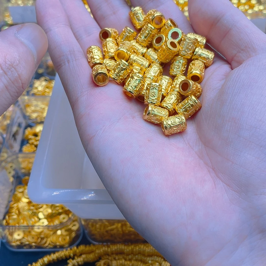 锆石铜合金六字箴言路路通2个