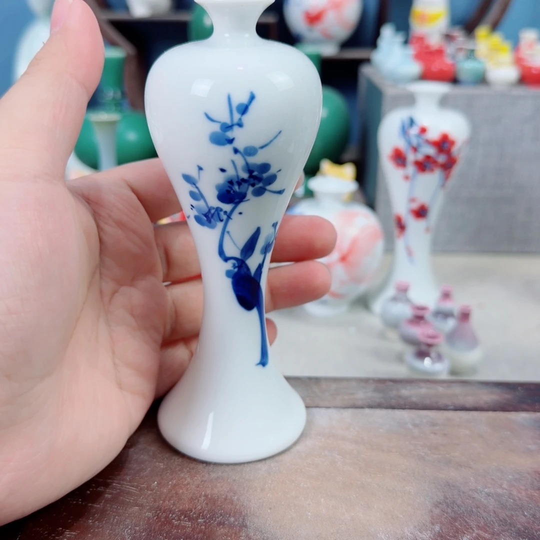 陶瓷手工小花器摆件