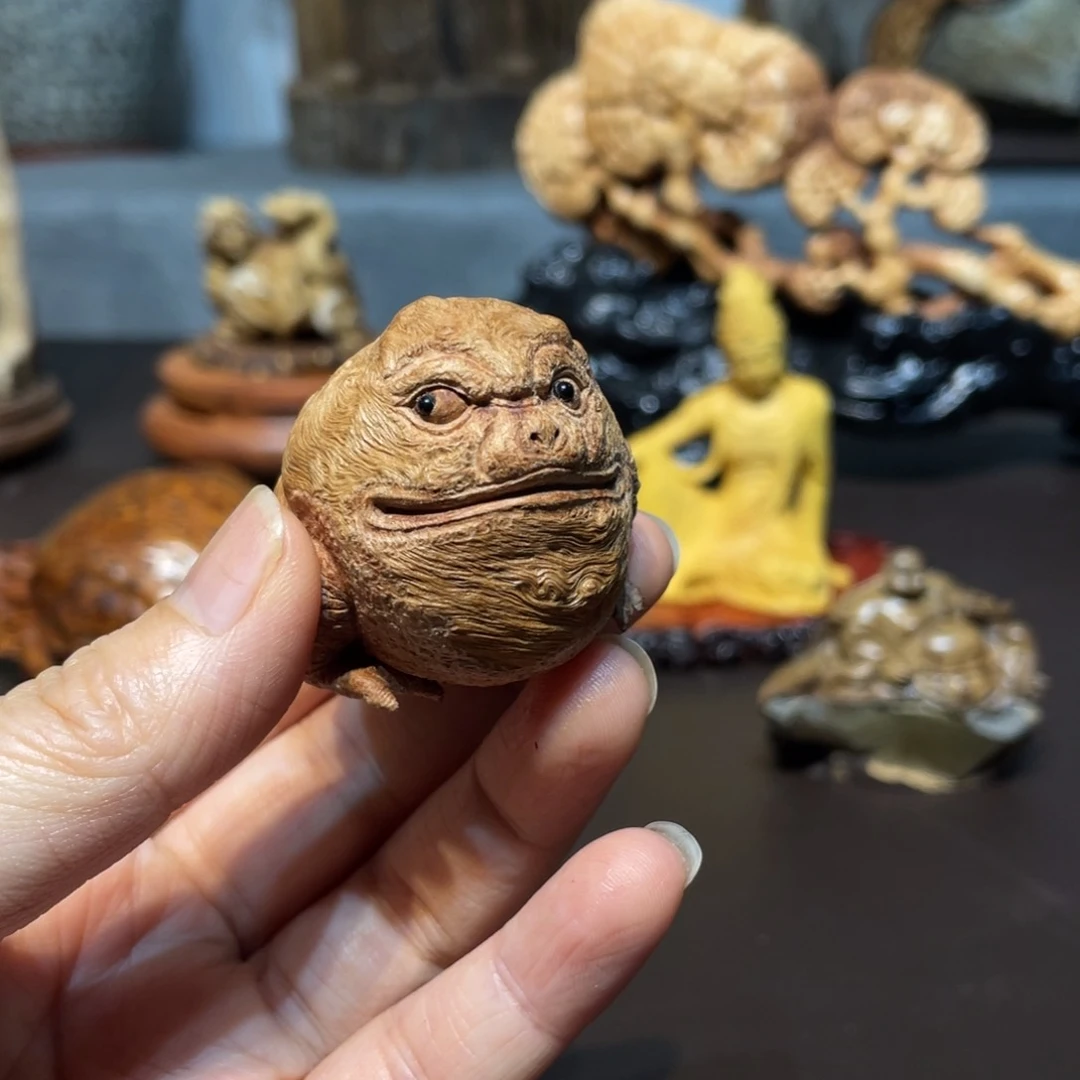 荔枝木s**章摆件工艺品