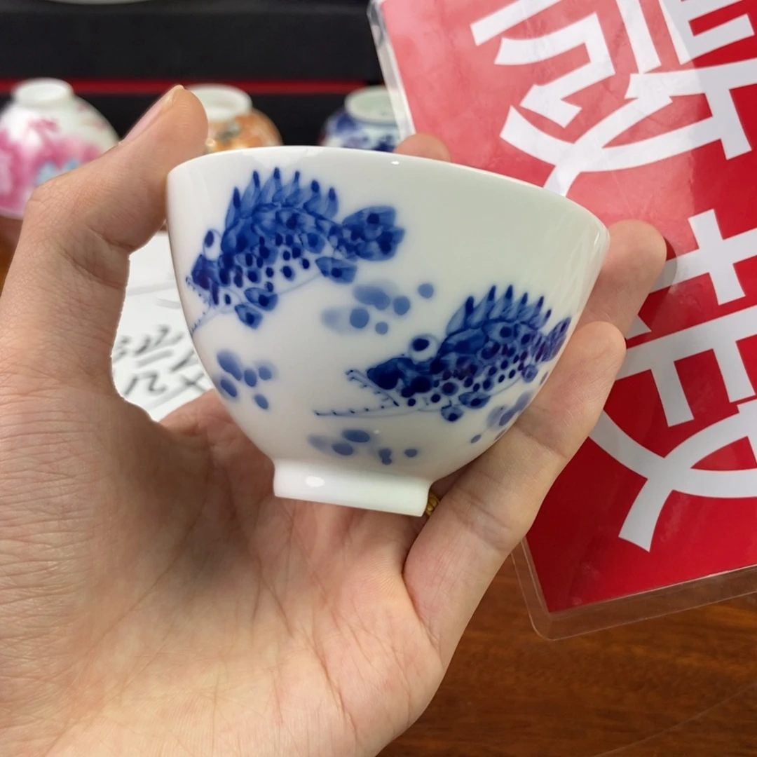 杯景德镇手绘陶瓷艺术