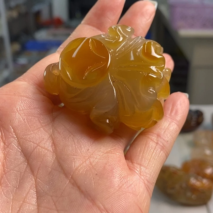 玛瑙/玉髓未镶嵌吊坠(不含链)