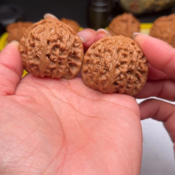 核桃文玩核桃白狮子40