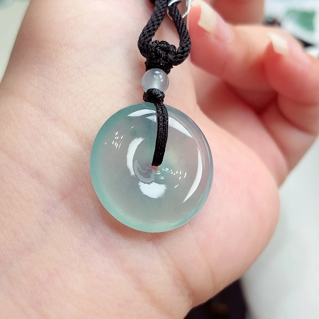 翡翠未镶嵌颈饰翡翠46，20.7/5