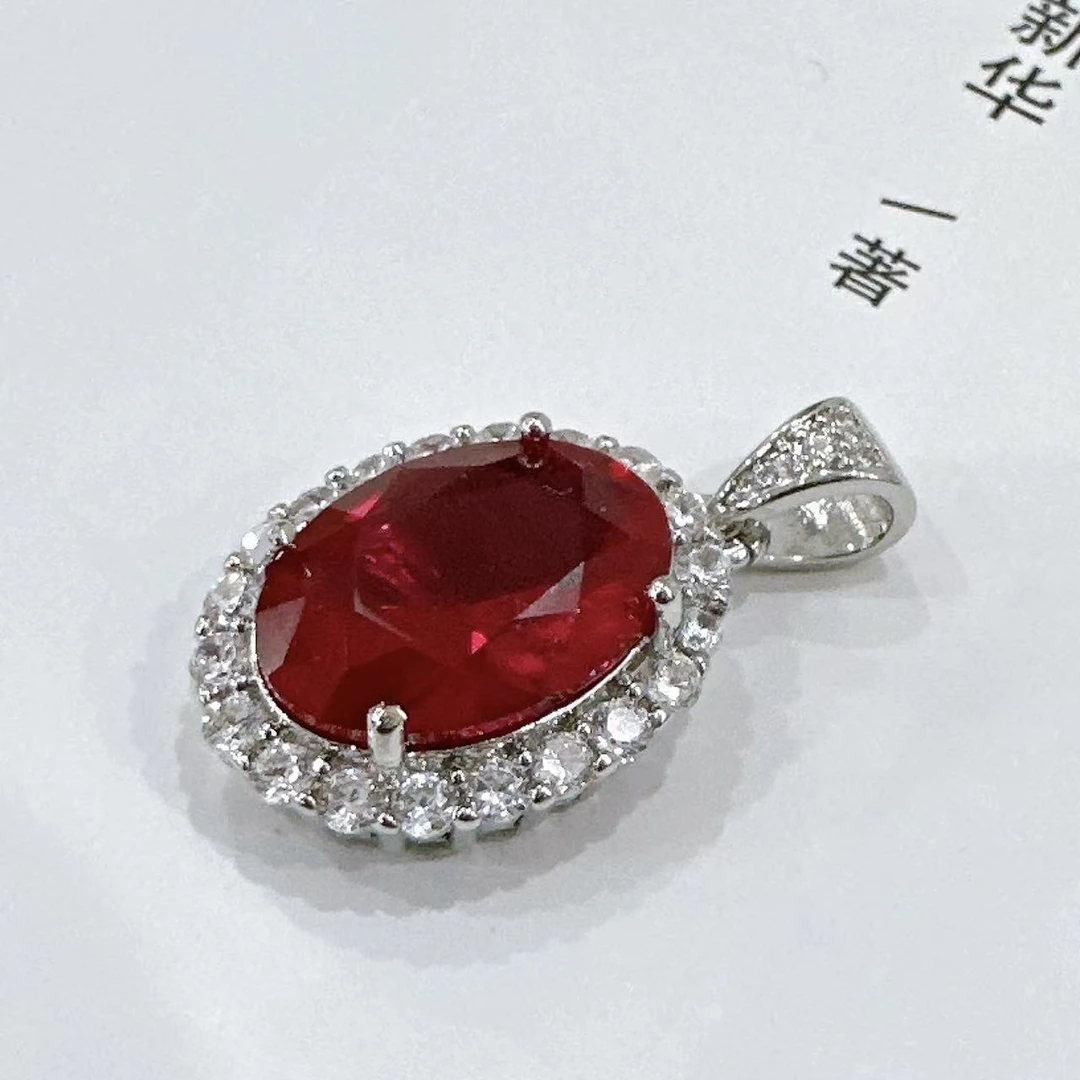 【清梧云初】红宝石吊坠804