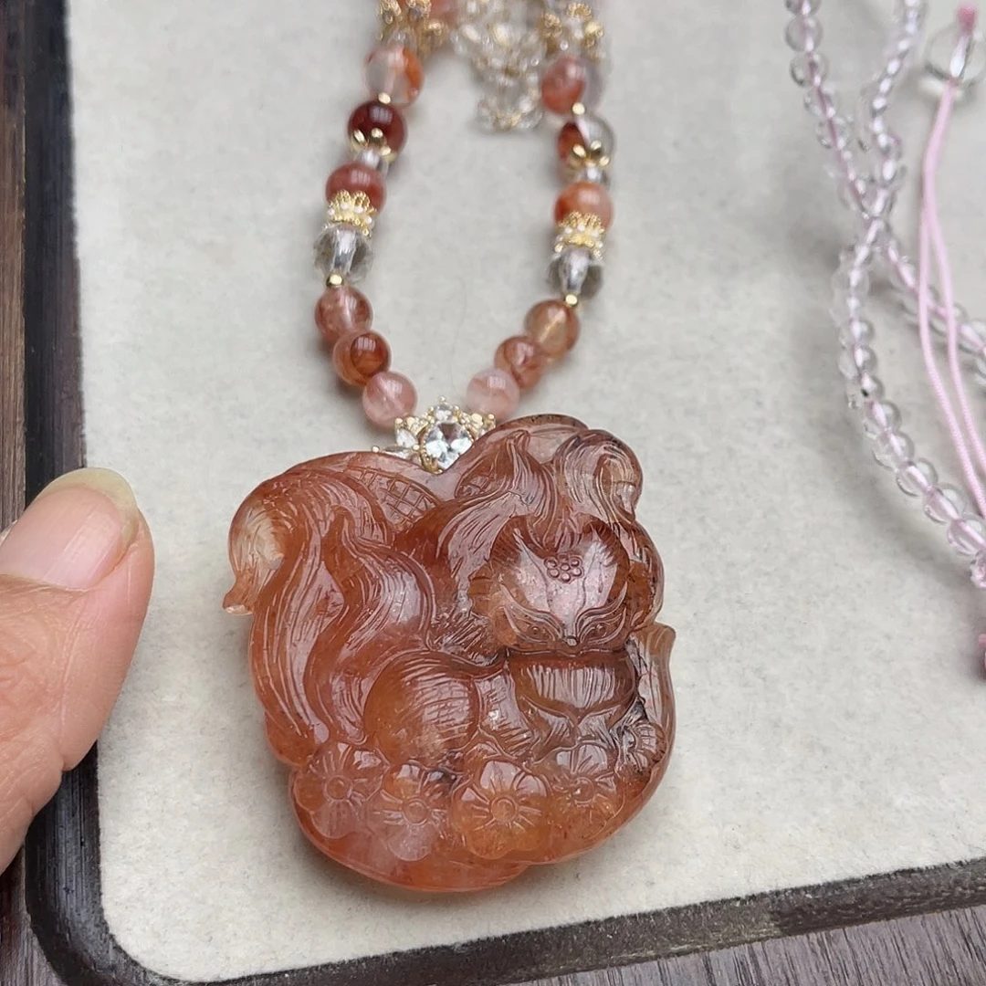 吊坠(不含链)未镶嵌水晶飘*