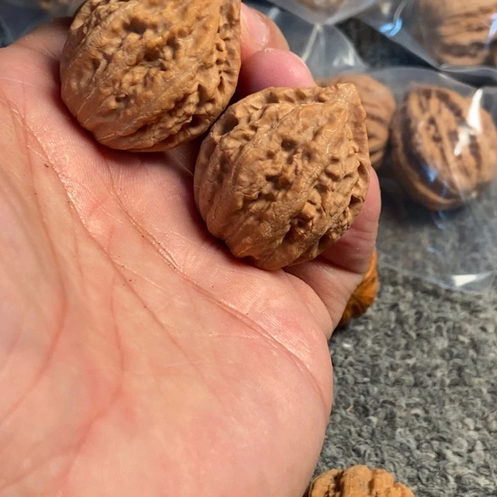 文玩核桃把件至尚孤品小小核桃