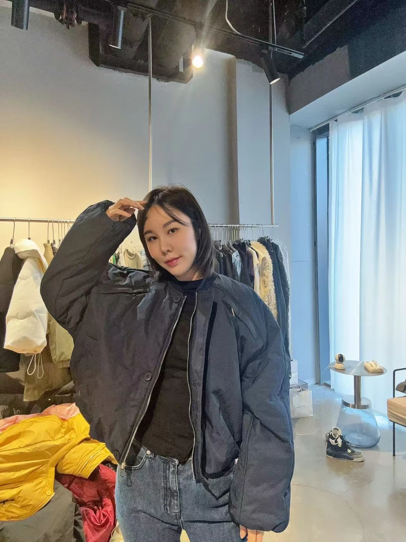 [L•C服饰]韩版肩拉链加棉棒球服