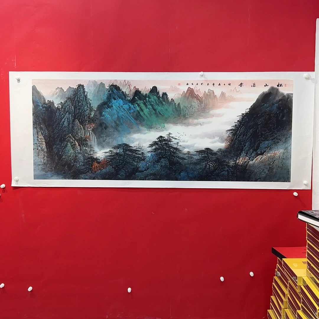 国画陆远华老师的作品