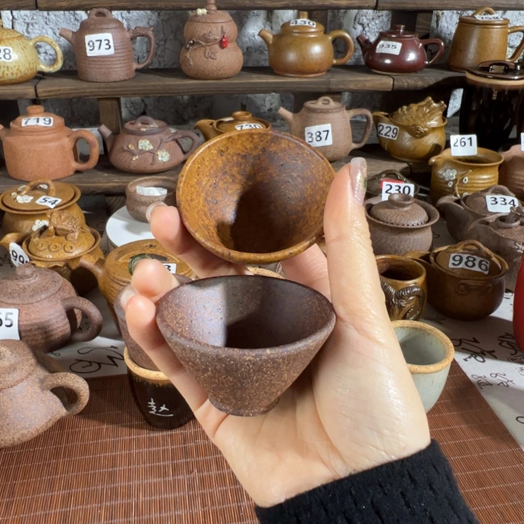 缸微瑕40 毫升原谷粗瓷高温瓷