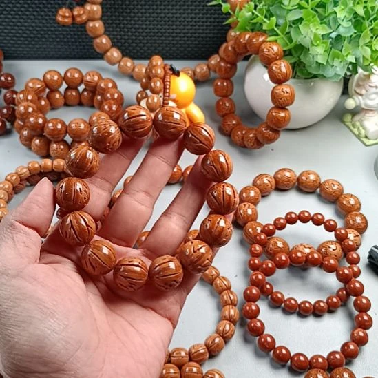 桃核吊坠铁籽密纹17