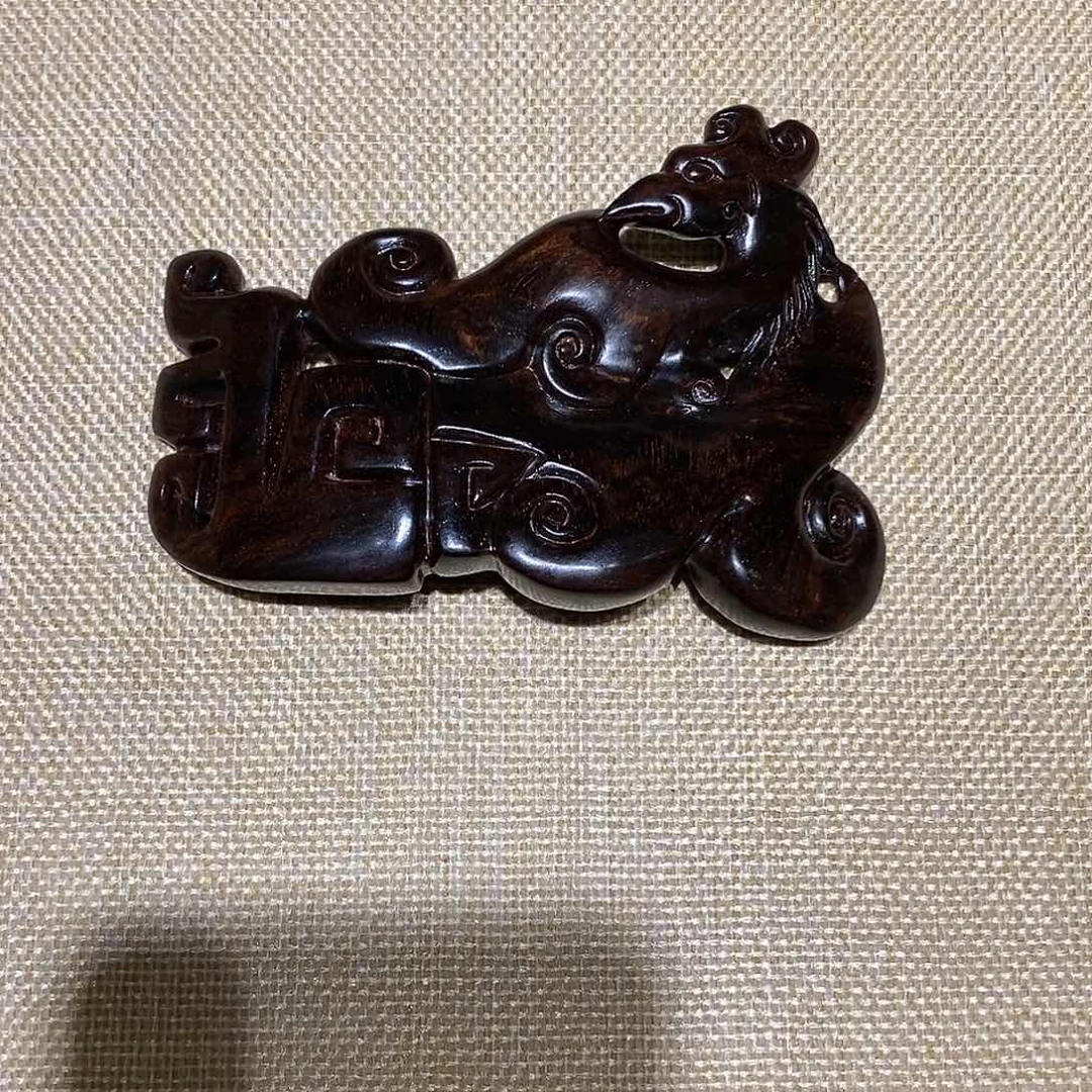 【闪购商品】黄花梨/降香黄檀把件古*手把件