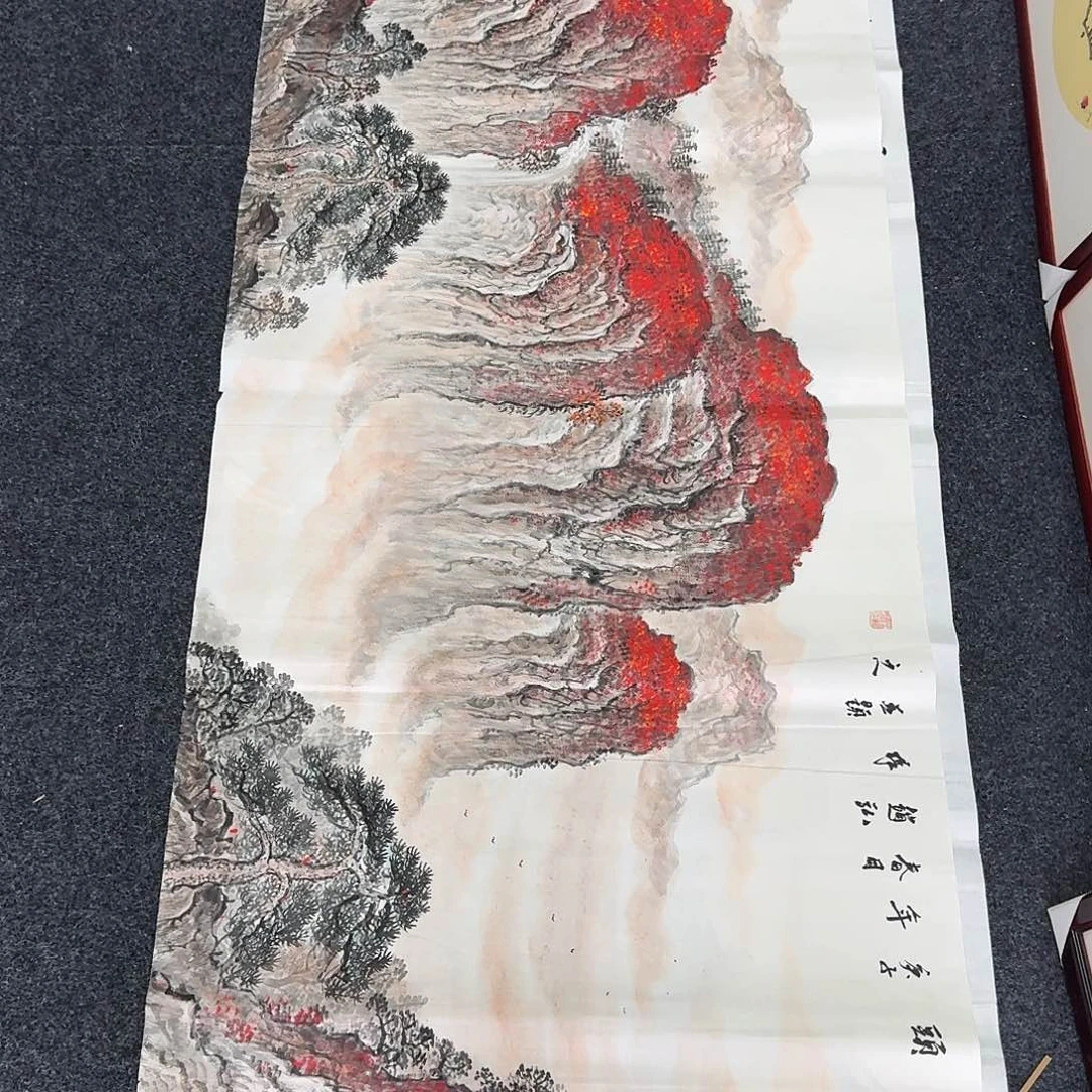 纯手绘的好看作品