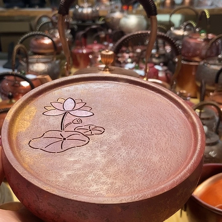 纯手工制作一铜壶制作