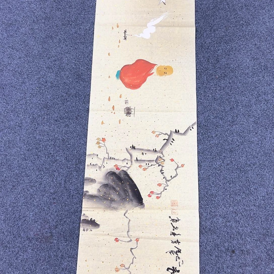 国画宣纸国画纯手绘作品