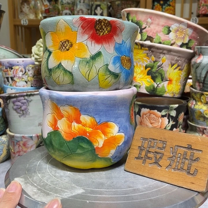 景德镇艺术手绘作品