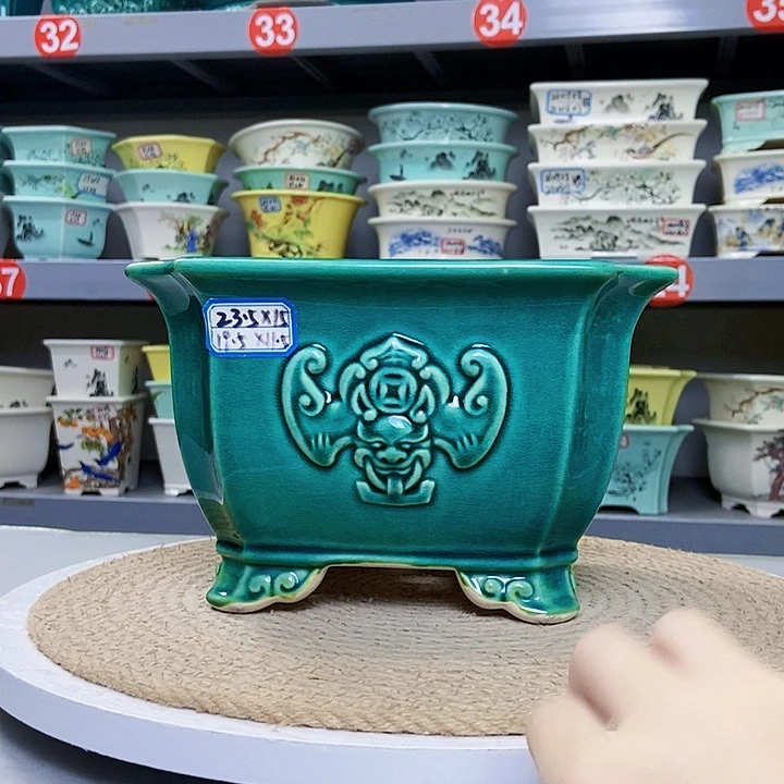 紫砂花瓶紫砂花盆