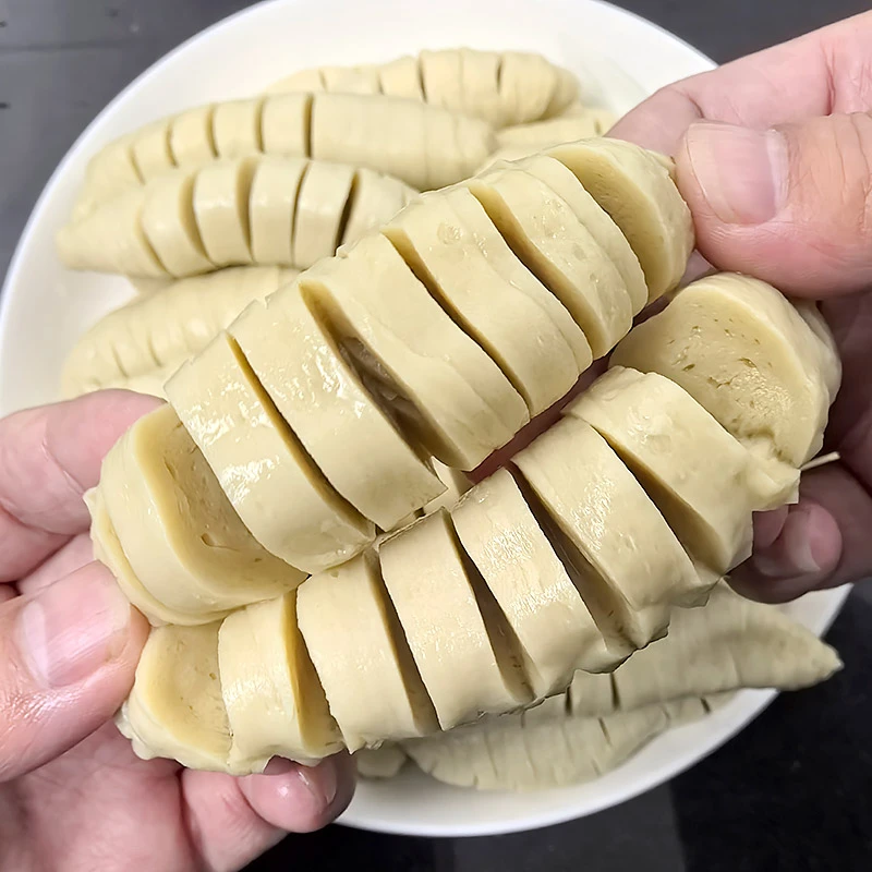 烤面筋串烧烤家用炸串小吃30g半成品烧烤食材速冷冻商用50g鲜面筋