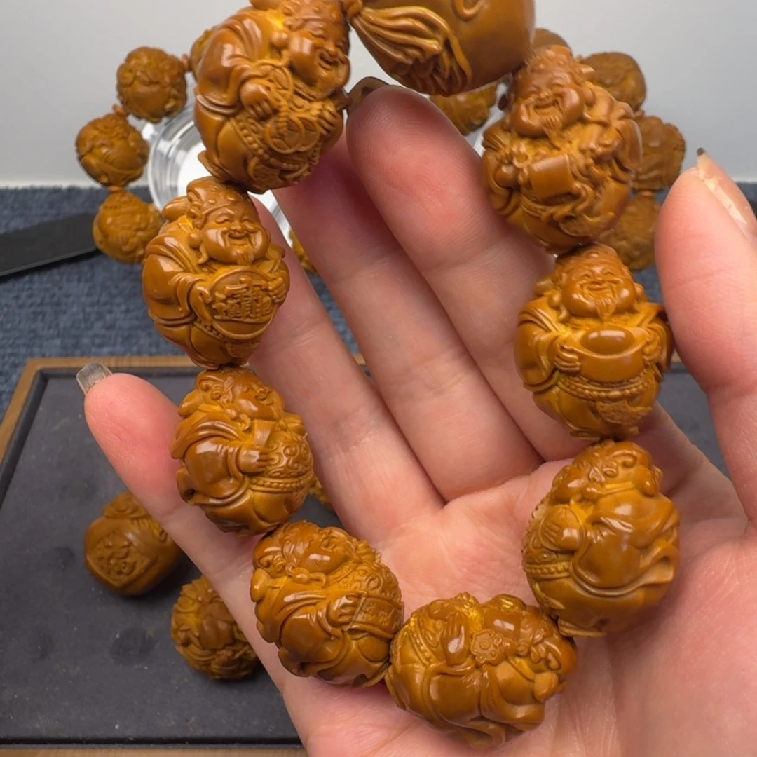 橄榄核手串/手链财神