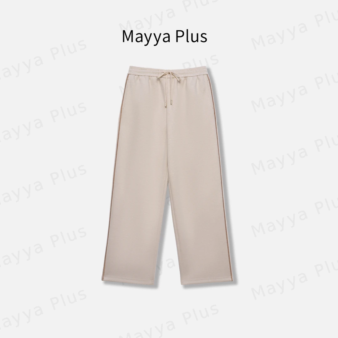 【升温裤】Mayya Plus麦芽定制轻奢气质显瘦百搭款针织裤子32446161