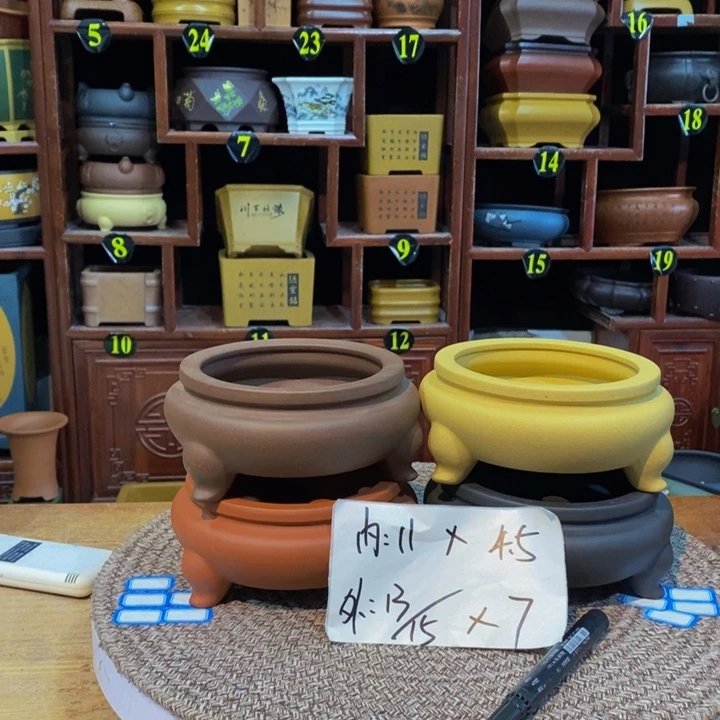 花盆紫砂紫砂花盆