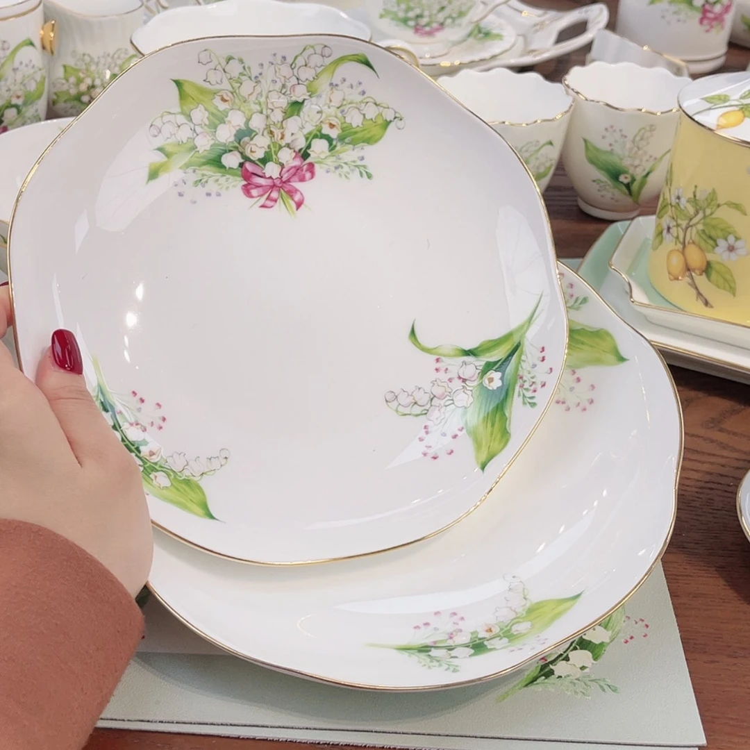 【闪购商品】瓷片盘盘8寸———————